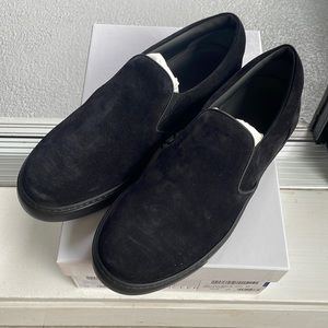 Moncler Black Suede Loafer